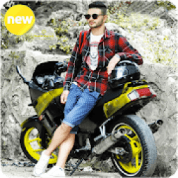 Man Bike Rider Photo Montage: Éditeur de photos icon