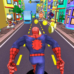 Subway Spider-Run Adventure World आइकन
