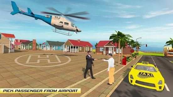 City Taxi Cab Driver Pickup Car Simulator screenshot 2