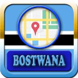 Botswana Maps and Direction