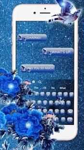 Flower Starry Sky Keyboard स्क्रीनशॉट 1