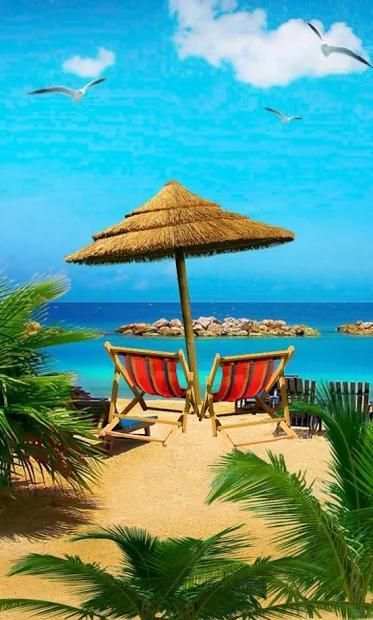Sumer vacation Live wallpaper screenshot 8