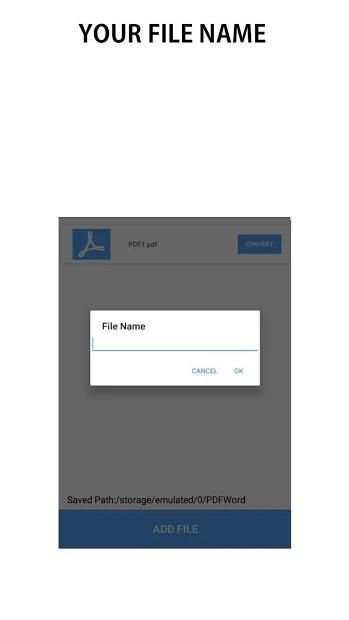 PDF To Word Converter screenshot 1