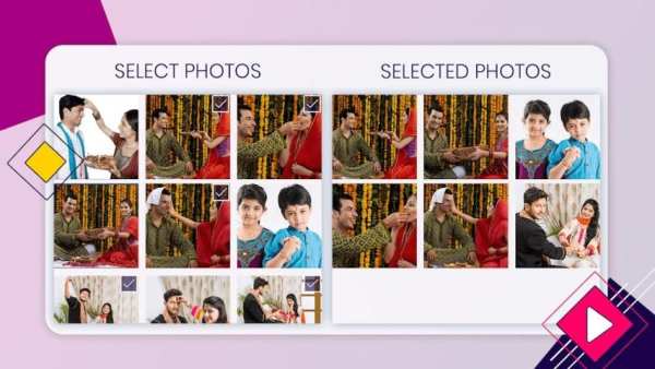 Raksha Bandhan Video Maker - Slideshow Maker स्क्रीनशॉट 2