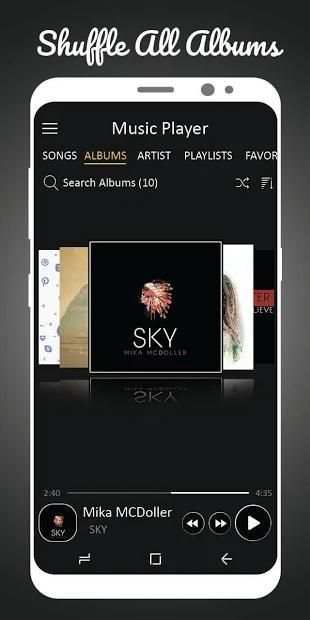 Music Player स्क्रीनशॉट 3