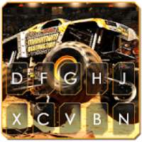 Racing Monster Track Keyboard Theme