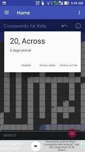 Crossword Puzzles for Kids Free Download 9Game