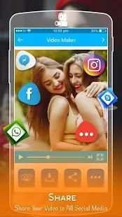 Video Maker Photos With Song & Video Audio Editor screenshot 1