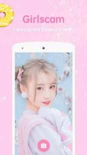 GirlsCam - Kawaii Filter Sticker Camera App screenshot 5