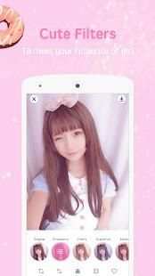 GirlsCam - Kawaii Filter Sticker Camera App screenshot 4