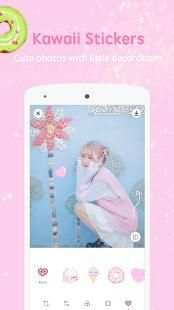 GirlsCam - Kawaii Filter Sticker Camera App screenshot 3
