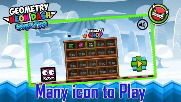 Geometry Neon Run & Dash Subzero screenshot 2