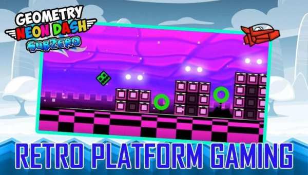 Geometry Neon Run & Dash Subzero screenshot 3
