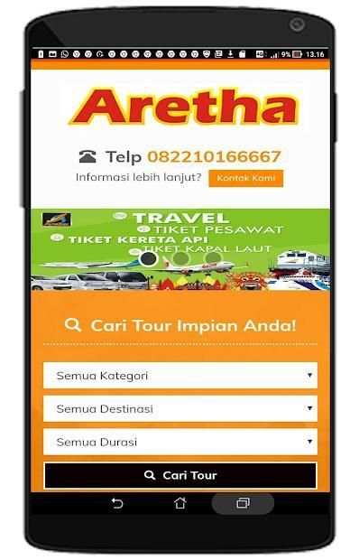 Aretha Travel screenshot 2