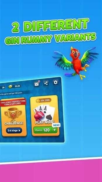 Gin Rummy Go स्क्रीनशॉट 5
