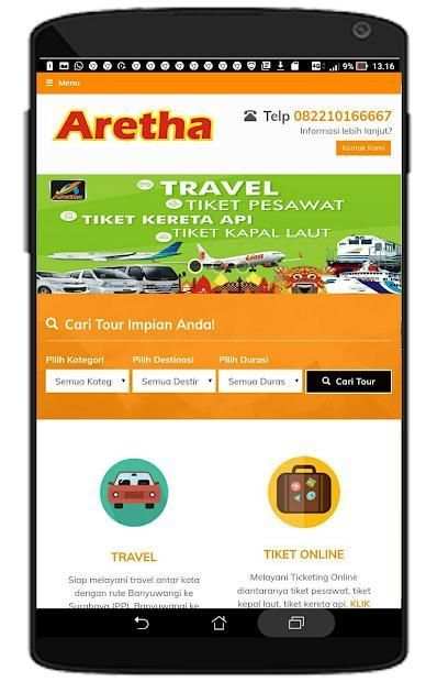 Aretha Travel screenshot 1