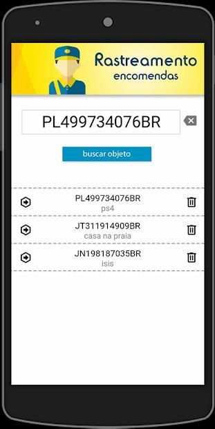 Rastreio Correios - Postagens e Encomendas screenshot 2