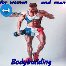 FITNESS AND Bodybuilding for women and men icon