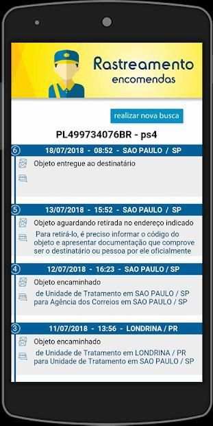 Rastreio Correios - Postagens e Encomendas screenshot 1
