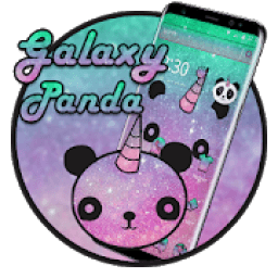 ikon Tema Galaxy Panda Anime