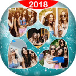 Photo Collage Maker with Scrapbook &amp; Mirror icon