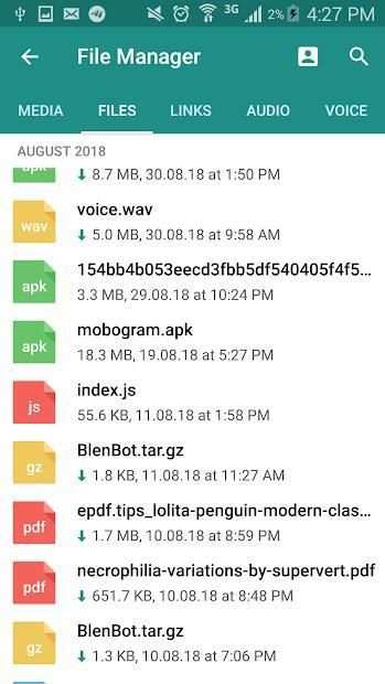Moboplus Messenger screenshot 6