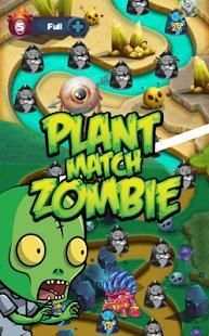 Plant And Zombie Match screenshot 1