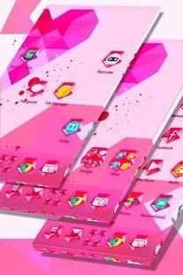 Launcher New Pink screenshot 1