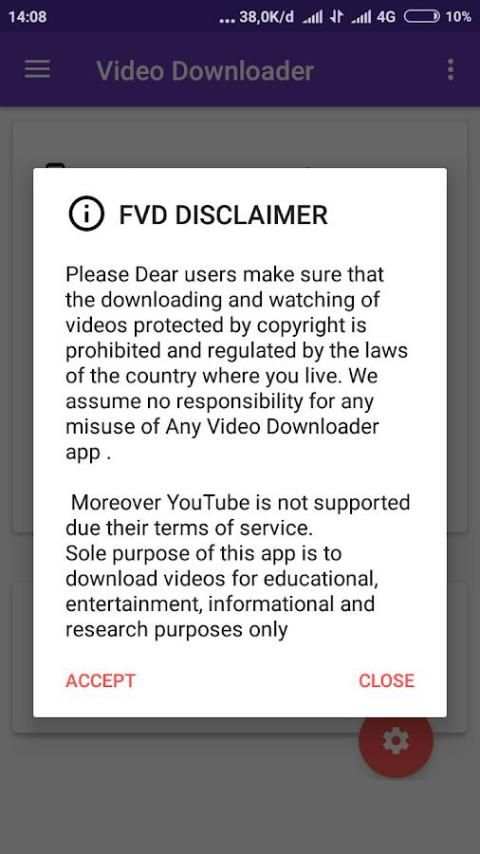 Video Downloader Manager screenshot 1