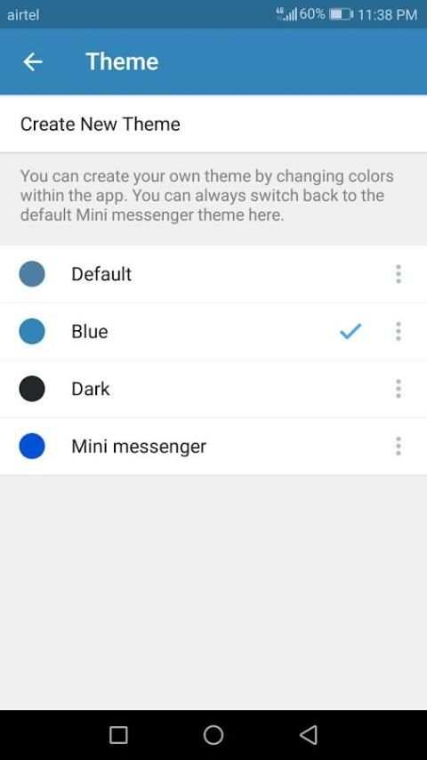 Mini Messenger स्क्रीनशॉट 1