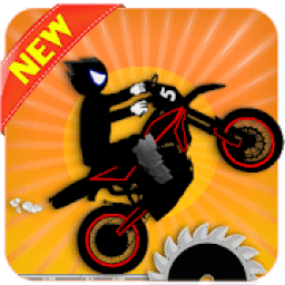 ikon Stickman Moto Bike Rider