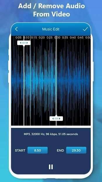Add Remove Audio From Video : Audio Video Mixer स्क्रीनशॉट 4
