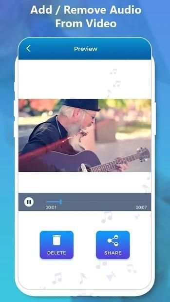 Add Remove Audio From Video : Audio Video Mixer स्क्रीनशॉट 2