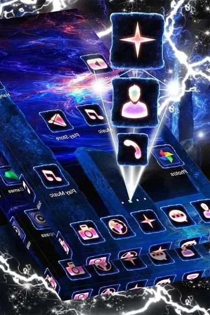 Mystic Planet Launcher Theme screenshot 3