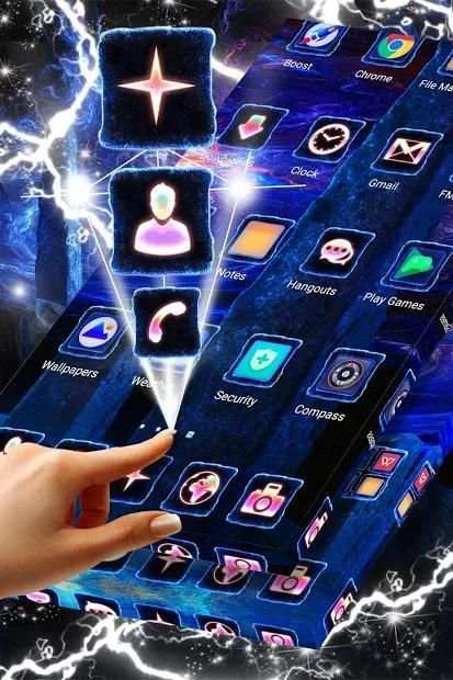 Mystic Planet Launcher Theme screenshot 1