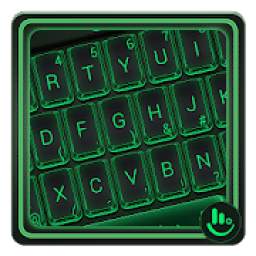 Simple Neon Green Keyboard Theme