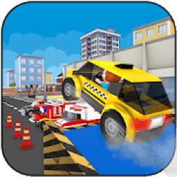 ikon Cartoon City Stunts Car Driving Games
