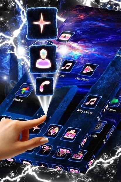 Mystic Planet Launcher Theme screenshot 4