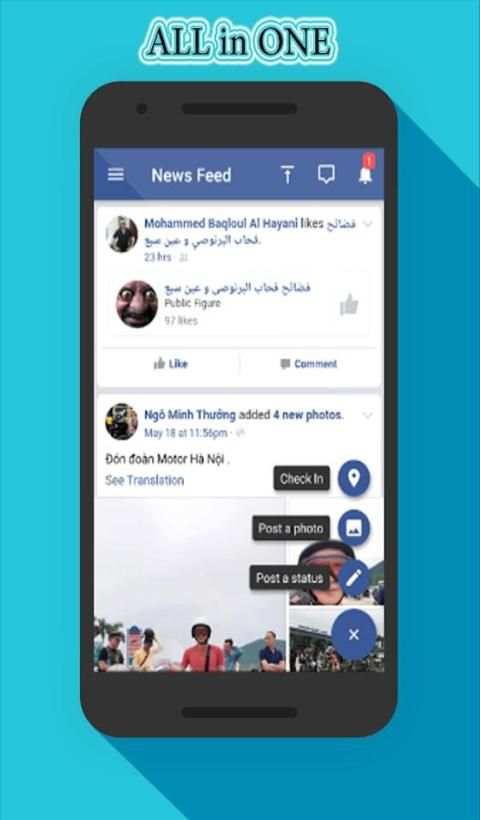 lite fb Mini Messenger screenshot 1