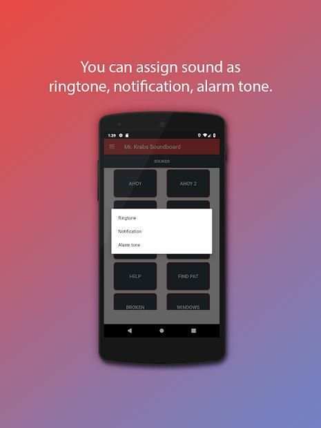 Mr. Krabs Soundboard screenshot 1