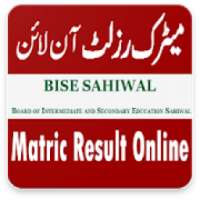BISE Sahiwal Matric Result 2018 on 9Apps