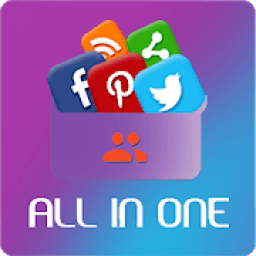 All in one Social Media आइकन