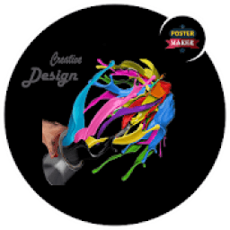 HD Poster Maker - Flyer Design, Banner &amp; Ad Maker आइकन