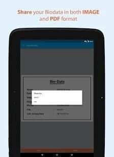 Bio Data Maker for Marriage स्क्रीनशॉट 8