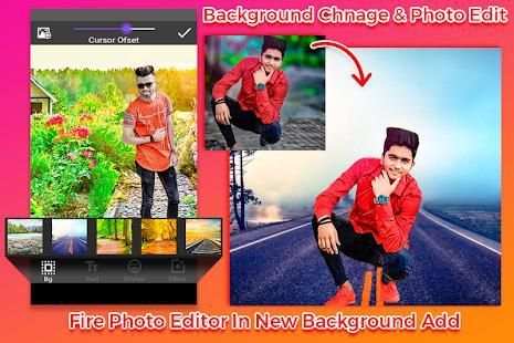 Fire Photo Editor - Background Changer स्क्रीनशॉट 23