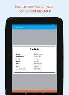 Bio Data Maker for Marriage स्क्रीनशॉट 9