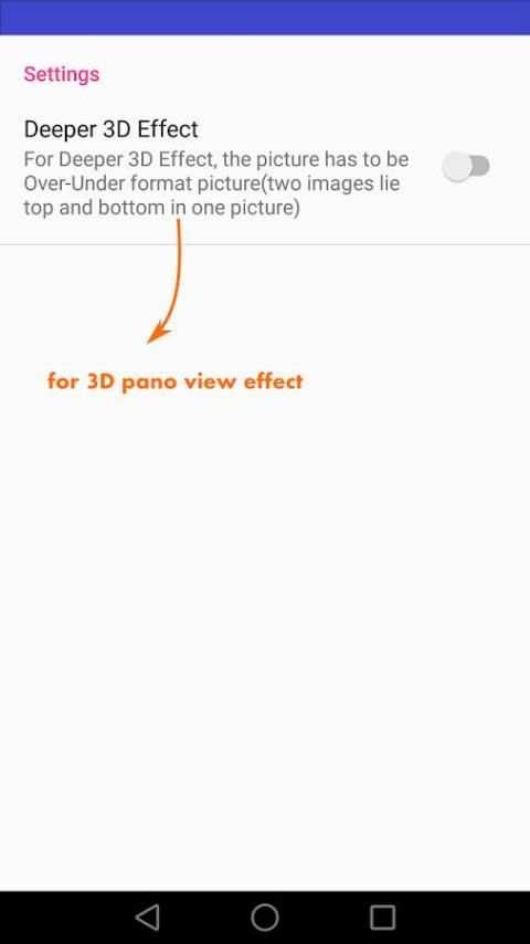 VR Panorama 2D3D Gallery Viewer Free screenshot 1