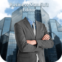 Business photo suit icon