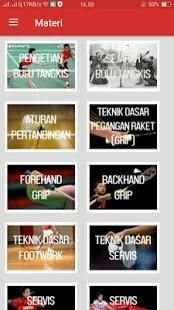 Badminton Apps 1 تصوير الشاشة