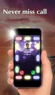 Colorful Phone: Tema panggilan keren screenshot 8